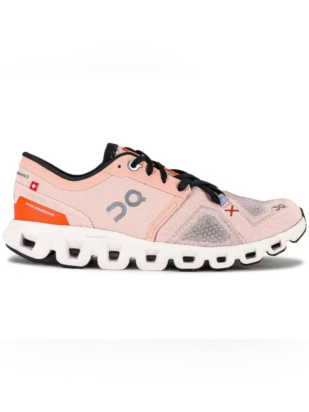 On Cloud X 3 Sneakers in the Rose Sand